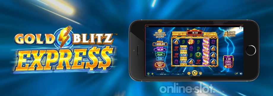 Gold Blitz Express slot — BetMGM Exclusive Studio